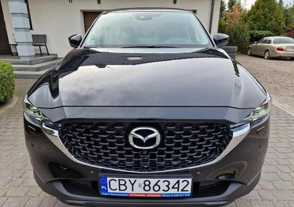 Mazda CX-5 cena 121000 przebieg: 16000, rok produkcji 2022 z Kleszczele małe 781